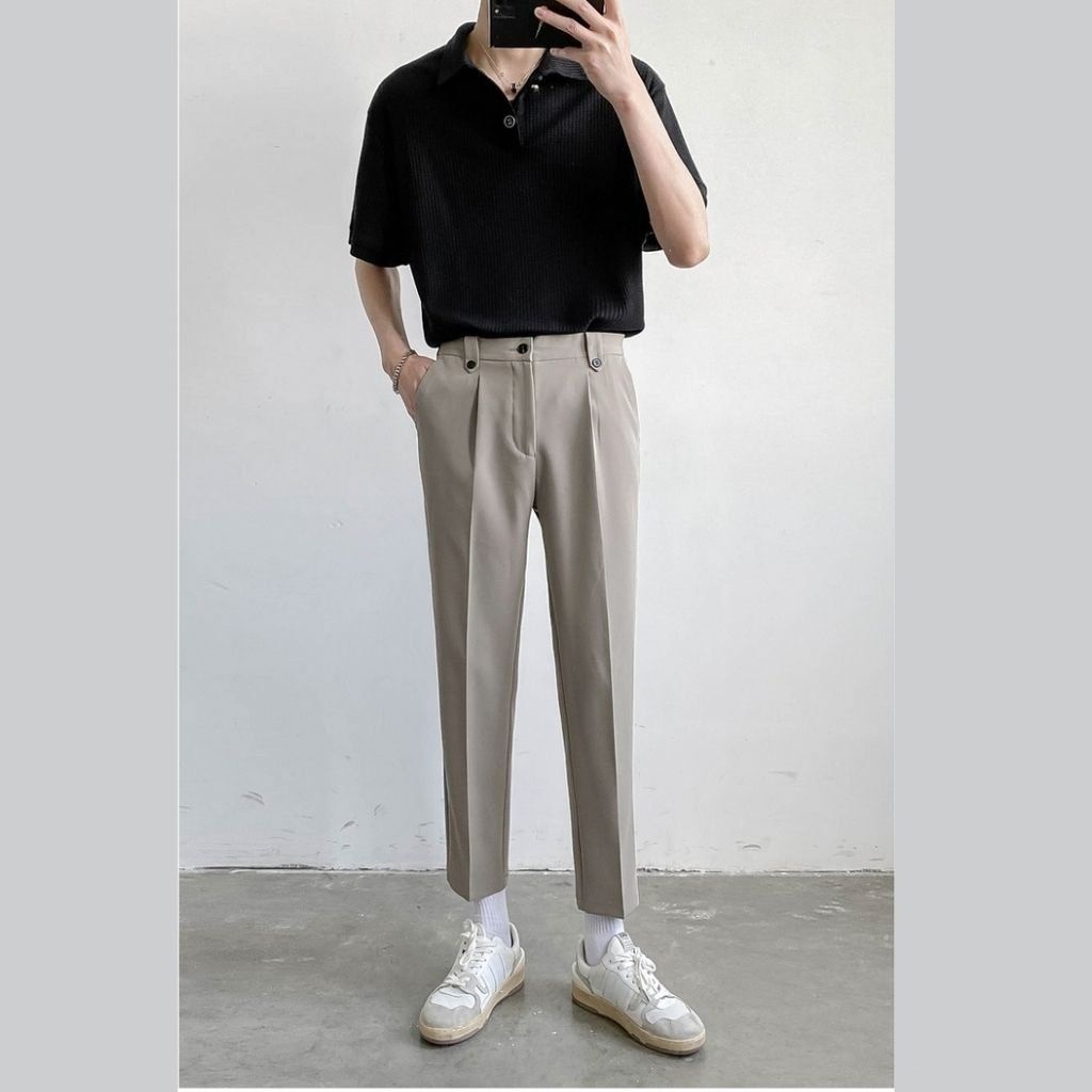 Áo Polo nam TILAA FASHION áo thun nam cổ bẻ form rộng UNISEX áo phông POLO nam cao cấp thời trang Hàn Quốc