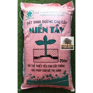 ĐẤT SẠCH MIỀN TÂY 20DM3 - CÓ 7 THÀNH PHẦN ( ~10kg )