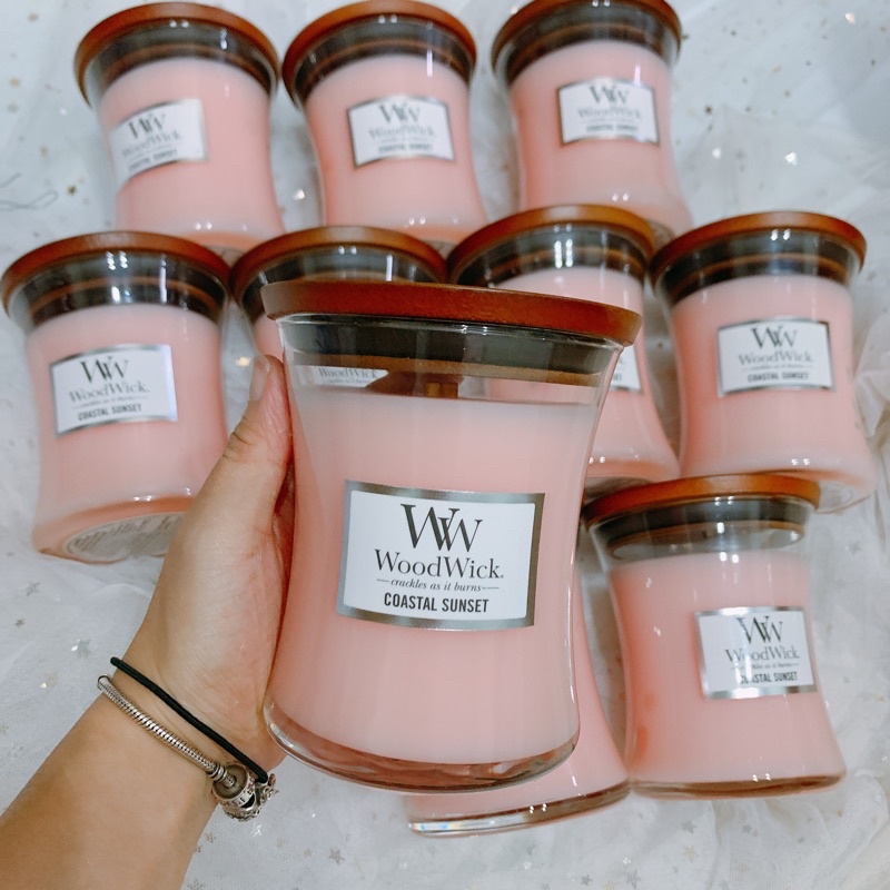 nến thơm bấc gỗ woodwick