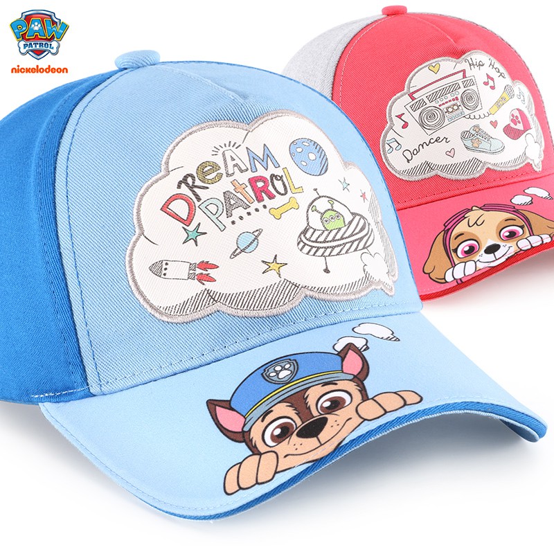 PAW PATROL Nón Lưỡi Trai In Hình Dễ Thương Cho Bé