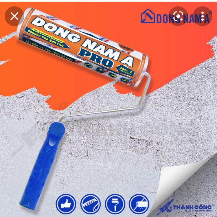 Ru lô lăn sơn tường -sơn dầu