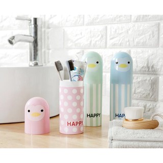 Hộp đựng bàn chải và kem đánh răng du lịch Happy