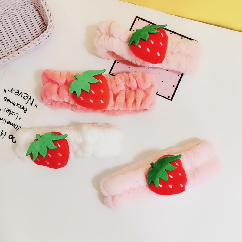 Băng đô đàn hồi vải bông mịn trang trí hoạt hình đáng yêu cho bé