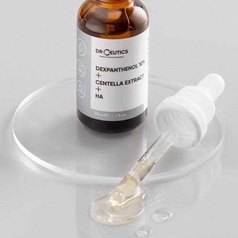 Serum Dexpanthenol 10% + Centella Extract + HA DrCeutics Cấp Ẩm Và Phục Hồi Da
