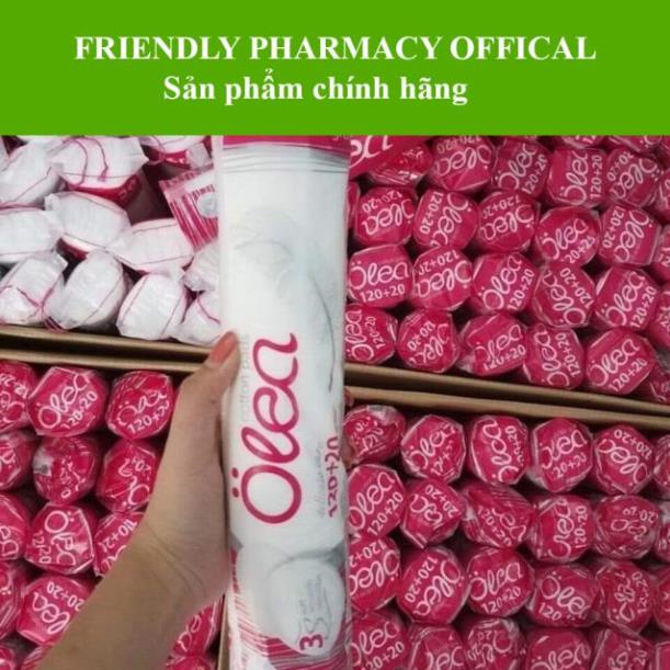 140 miếng Bông Tẩy Trang Olea Latvia Cotton Pads – Giúp làm sạch da, tiết kiệm toner