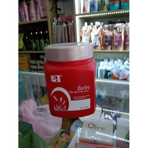 Ủ tóc lúa mạch Barley LK 1000ml 💞CHÍNH HÃNG💞hương thơm sang trọng nuôi dưỡng phục hồi tóc uốn, duỗi, nhuộm