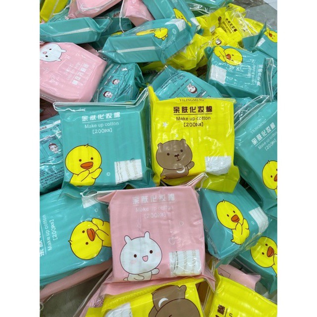 Bông tẩy trang 220 miếng MAJIYAHE/ 200 Miếng YILINGMENG