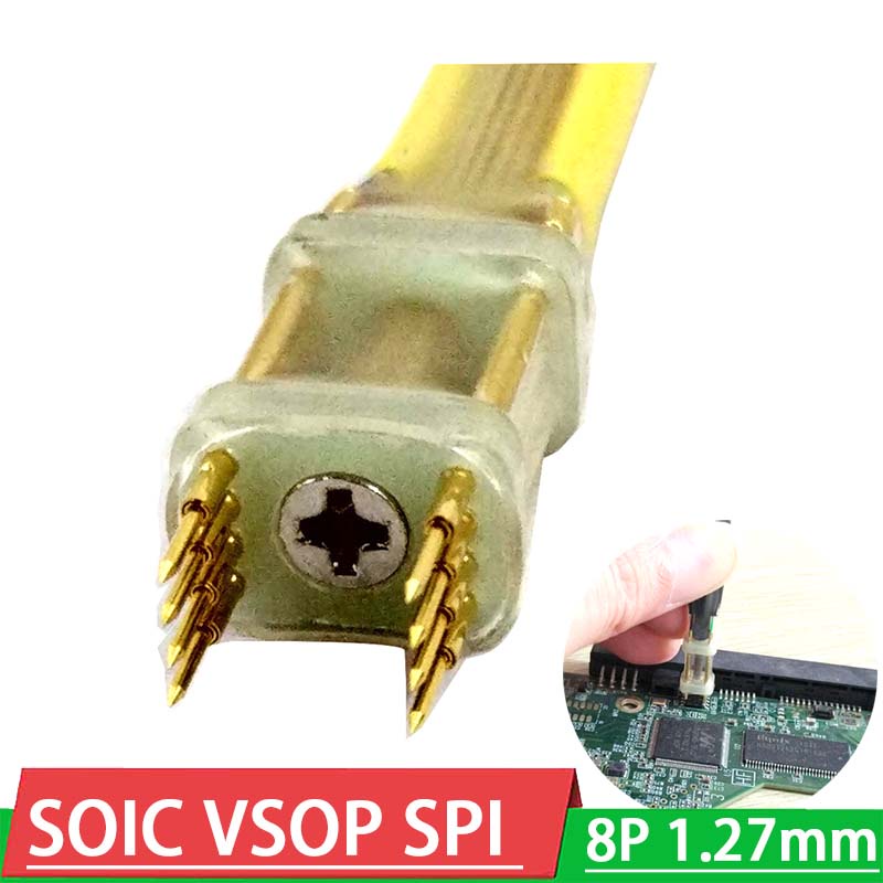 Kẹp Nối Đèn FLASH SOIC VSOP SPI SOP8 8P 1.27mm