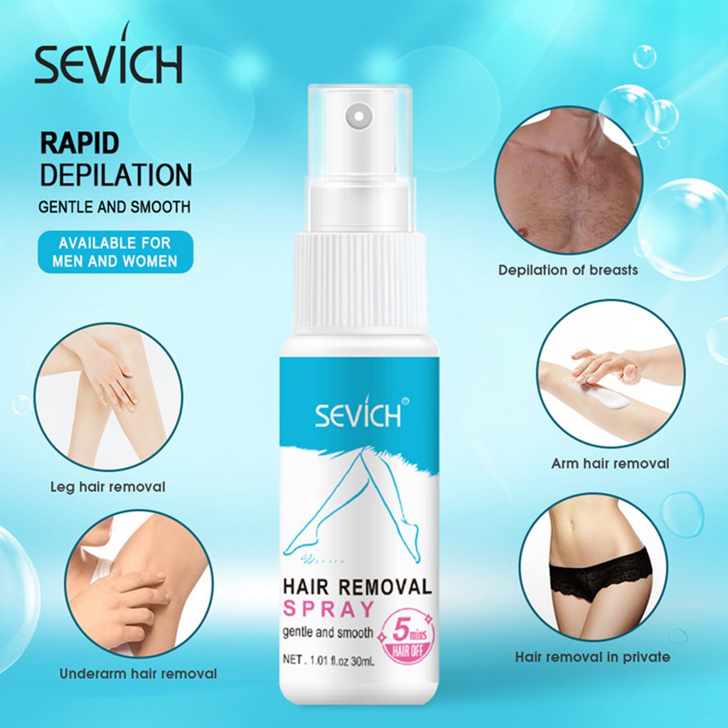 Chai xịt tẩy lông SEVICH không đau 30ml