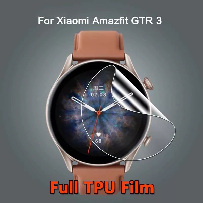 Bộ 5 miếng dán TPU Bảo Vệ màn hình dành Cho Amazfit Gtr3/ GTR3 Pro