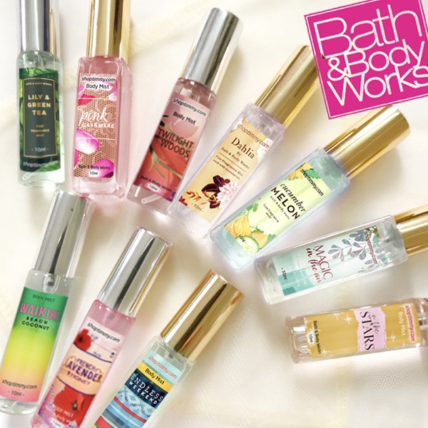 Mẫu thử (10ml) xịt thơm toàn thân Bath & Body Works (nhóm2)