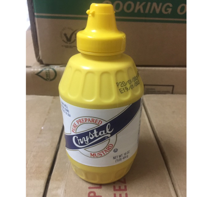 Mù tạt vàng 454g