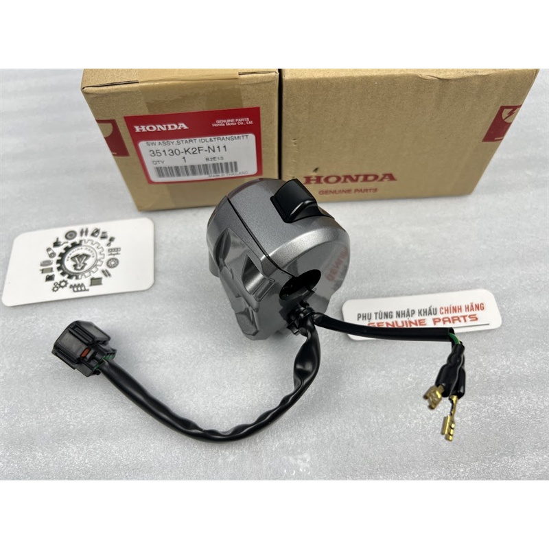 Cùm công tắc trái phải SCOOPY 110 2021 chính hãng Honda 35130-K2F-N11 / 35200-K2F-N01