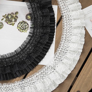 Vải ren DIY hỗ trợ may trang trí cổ áo/ tay áo chuyên dụng