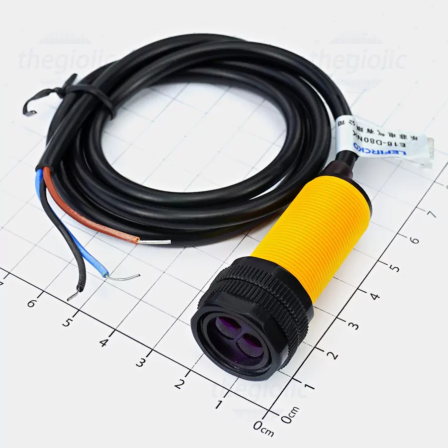 Cảm Biến Khoảng Cách 80CM NPN 5V, cảm biến vật cản 80cm, cảm biến khoảng cách