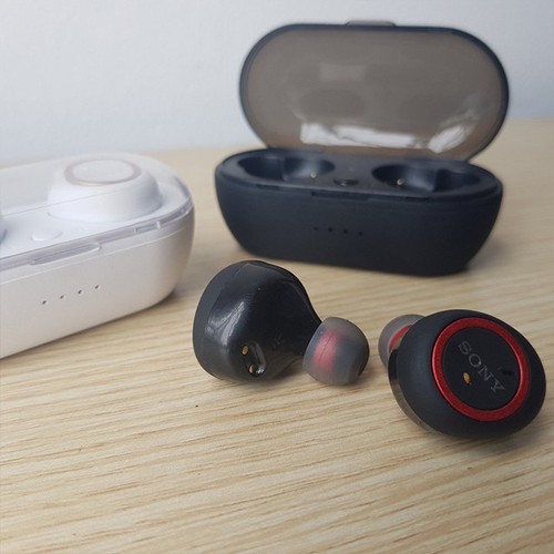 Tai nghe bluetooth Sony TWS D76 cao cấp kiểu airpod 2 tai nhét có dock sạc | BigBuy360 - bigbuy360.vn