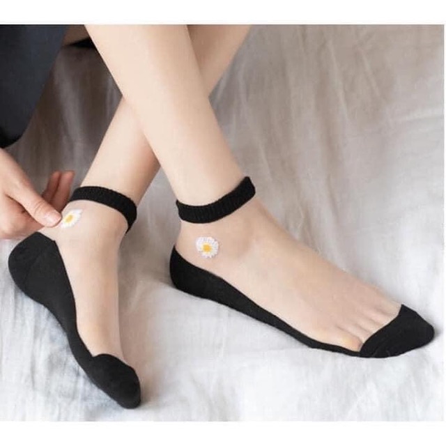 Vớ nữ hoa cúc - Tất lưới nữ