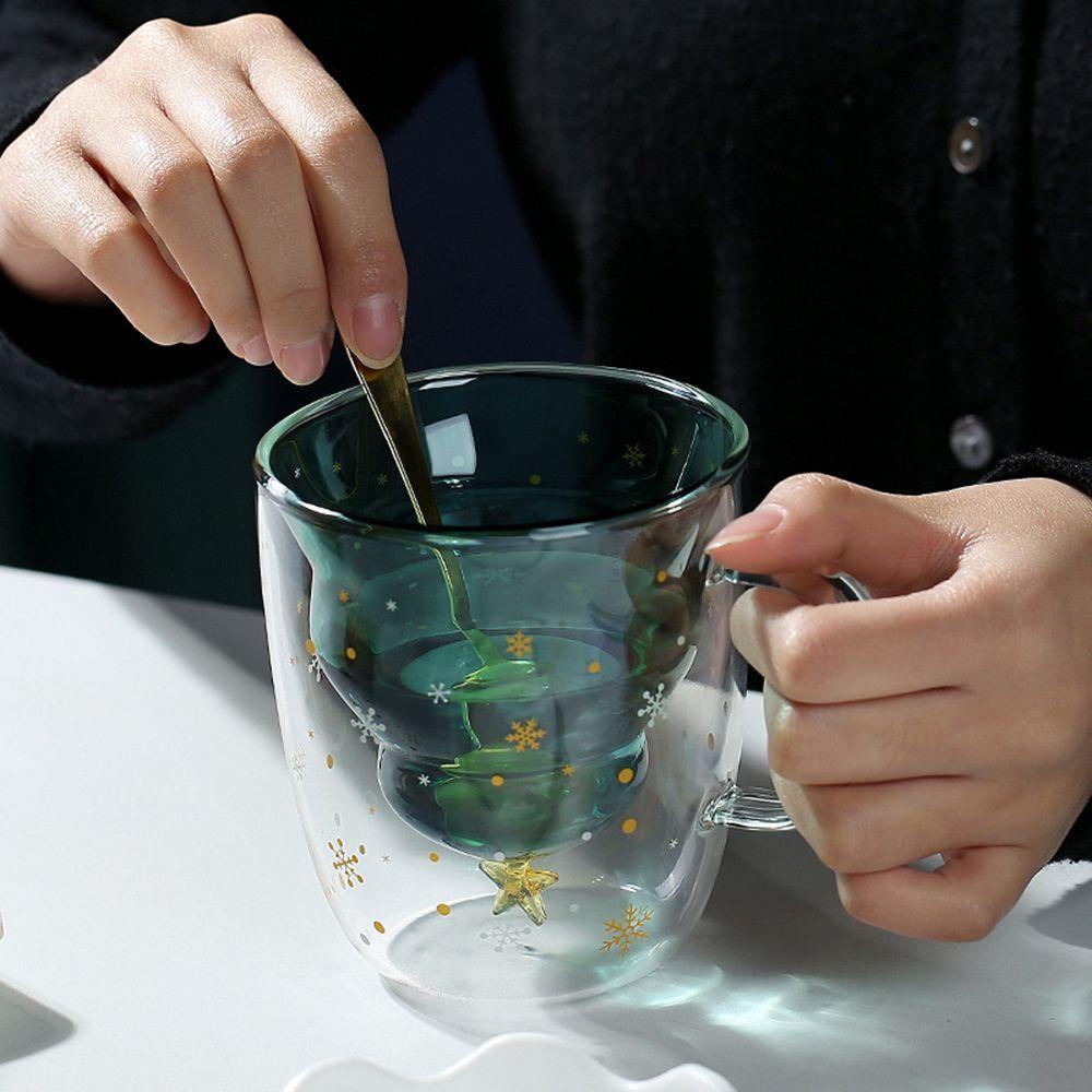 Bình Nước Hình Cây Thông Noel Dễ Thương Dùng Trang Trí