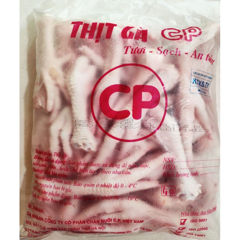 Chân gà A1 2kg hàng tươi hôm nay có sẵn