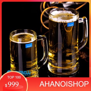 Cốc ly bia thủy tinh cỡ lớn đại munich beer mug ocean - p00843 - 640ml