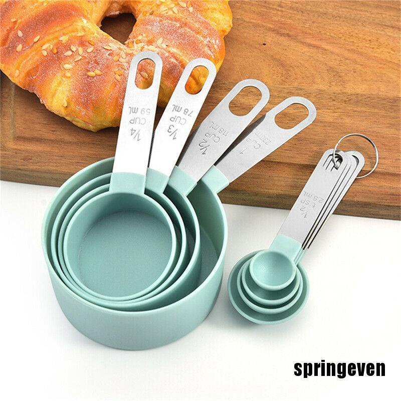 Set 8 Muỗng Đo Lường Dùng Trong Nhà Bếp Tiện Dụng