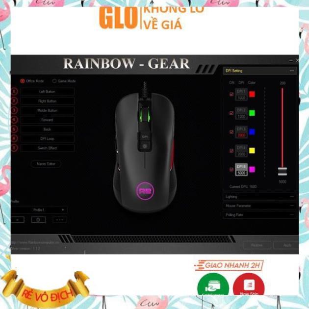 (Giá sỉ)  Chuột Vi Tính Gaming Rainbow F600  - M103