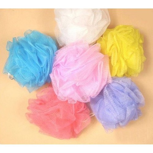 BÔNG TẮM LƯỚI TRÒN LOẠI MINI CHO BÉ-hd365