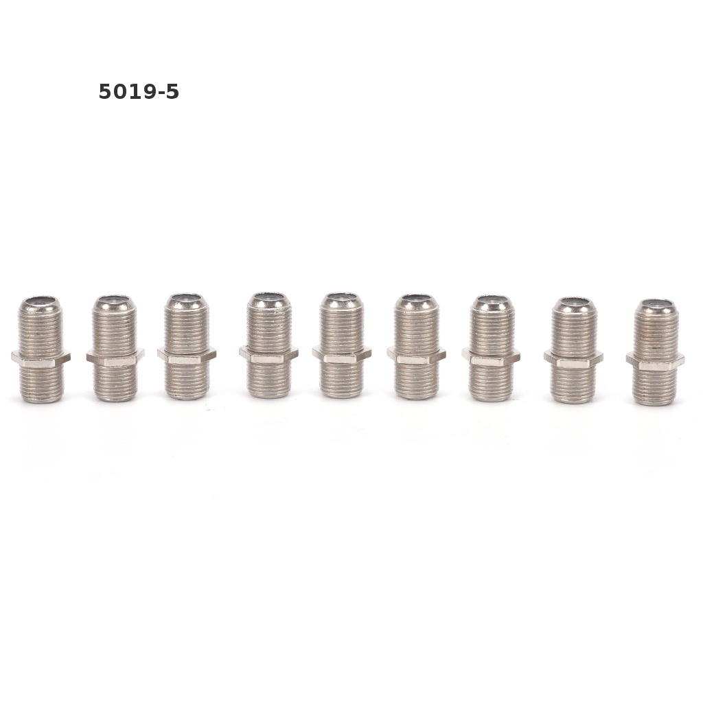 Set 10 Đầu Nối F / F Jack RG6 Coaxial 5019-5