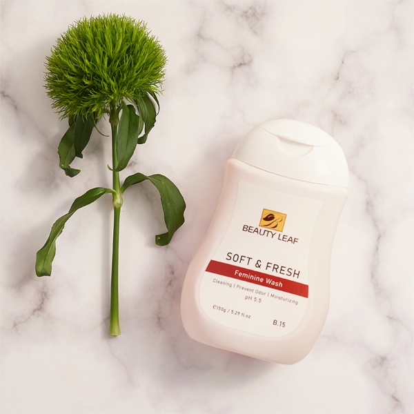 [GOLDEN HEALTH] Dung Dịch Vệ Sinh Soft &amp; Fresh Feminine Wash Beauty Leaf 100ml (PH 5.5)