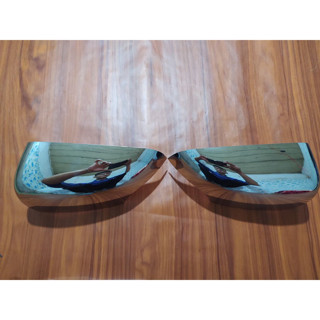 Ốp gương chiếu hậu xe Ford Ranger 2022-2016 Nhựa ABS Mạ Crom Cao Cấp