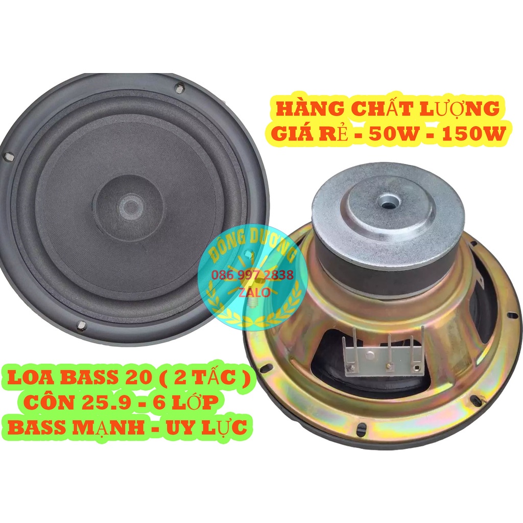 LOA BASS 20 BOSS - TỪ 90 COIL 25MM - GÂN MÚT - HÀNG SIÊU RẺ - GIÁ 1 CỦ - HQ051