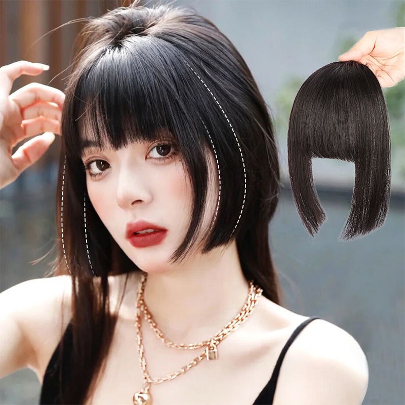 Tóc mái giả GAVINBROWN Naifeier ngang trán tự nhiên phong cách Lolita 2D