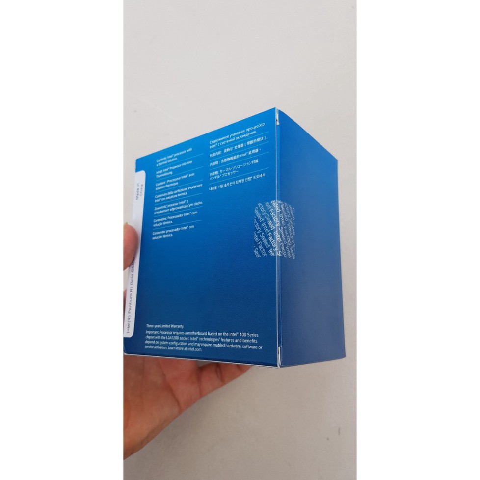 PO9 ME CPU Intel Pentium G6400 4.0GHz 4MB cache socket 1200 chính hãng Viết Sơn cung cấp 13 PO9