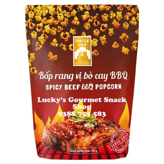 Bắp rang uncle jax vị: bò cay bbq