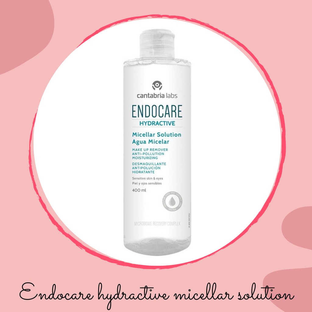 Nước tẩy trang Endocare hydractive micellar solution aqua micelar