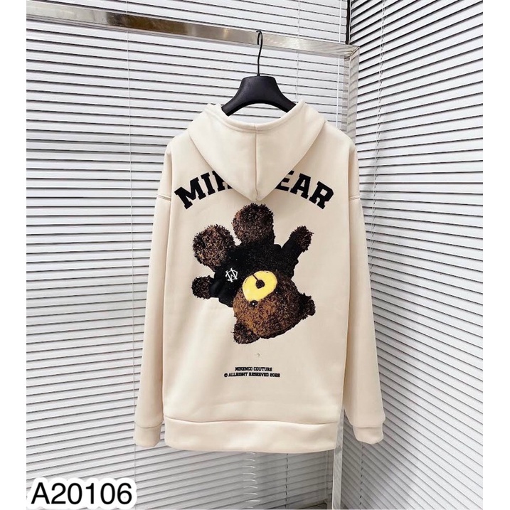 Áo Hoodie Mikebear Nam Nữ Hai Màu Cá Tính - Áo Nỉ Hoodie Mikebear Dành Cho ACE