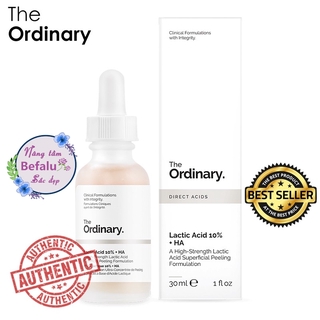 Tẩy da chết hóa học Lactic Acid + HA - The Ordinary