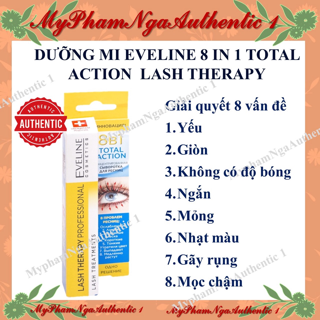 Huyết thanh dưỡng mi Eveline 8in1.