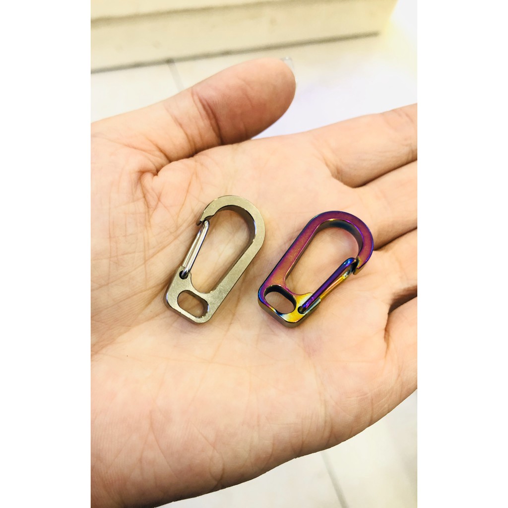 Carabiner EDC Titanium 30mm