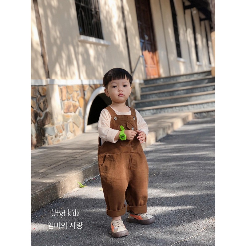 [Ảnh thật] ÁO THUN TAY DÀI HÀN QUỐC 1240 DÀNH CHO BÉ GÁI VÀ BÉ TRAI MÙA THU ĐÔNG