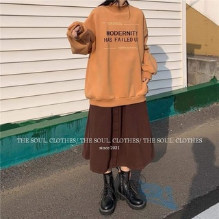Áo sweater nỉ lót bông