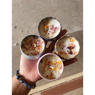 nến sáp thơm hương hoa A.PVN164 toả hương thơm