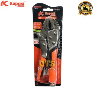 Kìm chết thép CR-V Nhật Kapusi JAPAN bọc nhựa PVC cao cấp 10 inch/ 250mm giocongcu