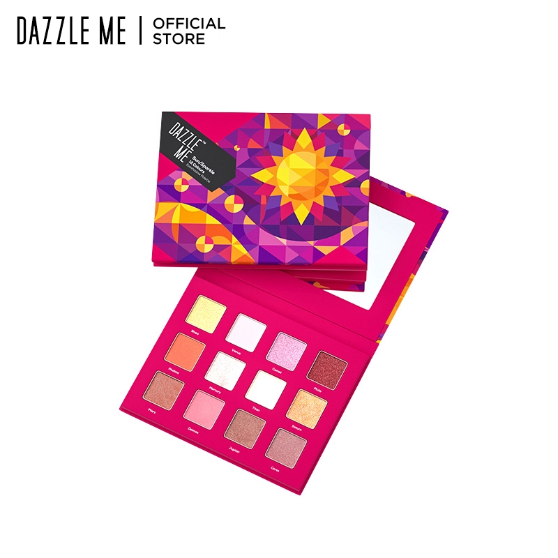 Bảng Phấn Mắt Dazzle Me Chủ Đề Mặt Trời/mặt Trăng/ngôi Sao 12 Màu 120g Thời Trang | BigBuy360 - bigbuy360.vn