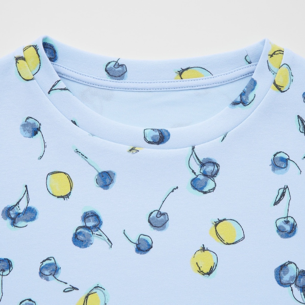 [Auth Uniqlo] Bộ mặc nhà siêu co dãn dài tay AIRism - Trẻ Em
