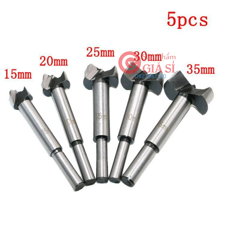 Bộ 5 khoét lỗ 2 cạnh ❤️freeship❤️