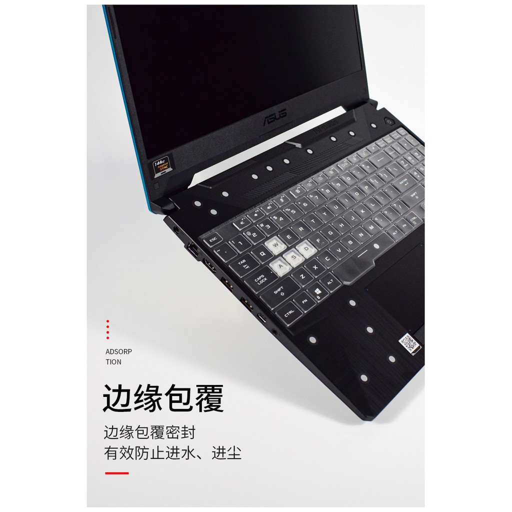Tấm Lót Bảo Vệ Bàn Phím Máy Tính 15.6 "Bằng TPU Trong Suốt Cho ASUS TUF Gaming A15 FA506 FA506iu Fa506ii FX506 FX506LU FX506LH