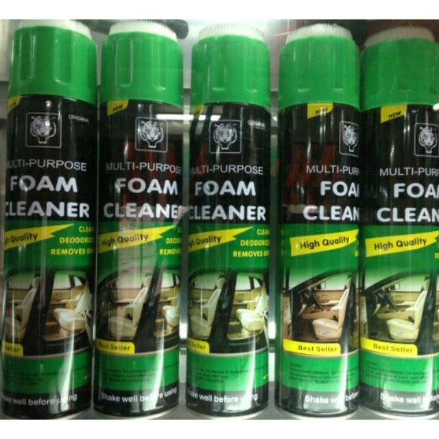 Xịt tẩy, vệ sinh nội thất ô tô Foam Cleaner- bọt hổ(Thái Lan)