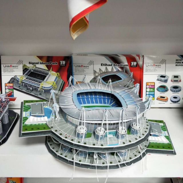 Mô hình sân vận động SVĐ Old Trafford,Nou Camp,Stamford Bridge,Etihad,Manchester United,Barca,Anfield,Chesea,Arsenal