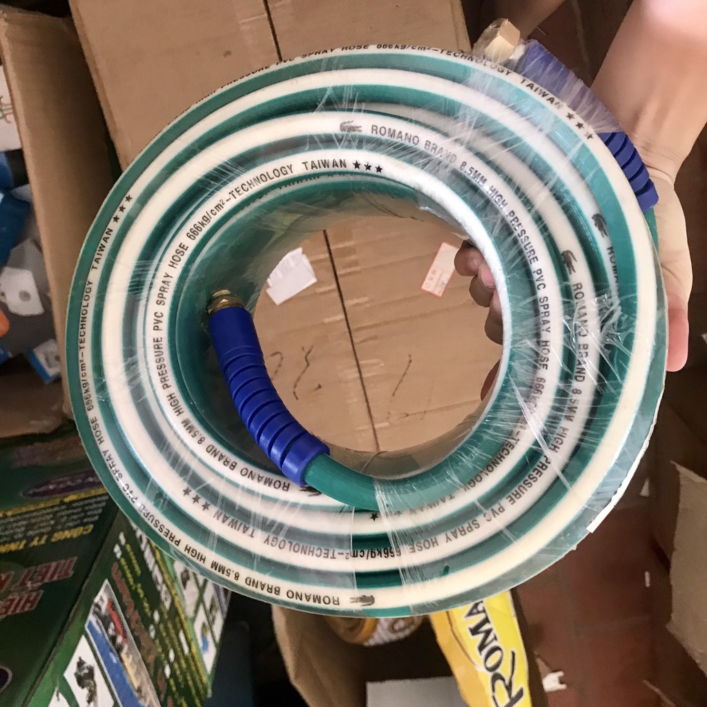 Cuộn ống dây rửa xe Hàn Quốc 10m, 20m cao cấp
